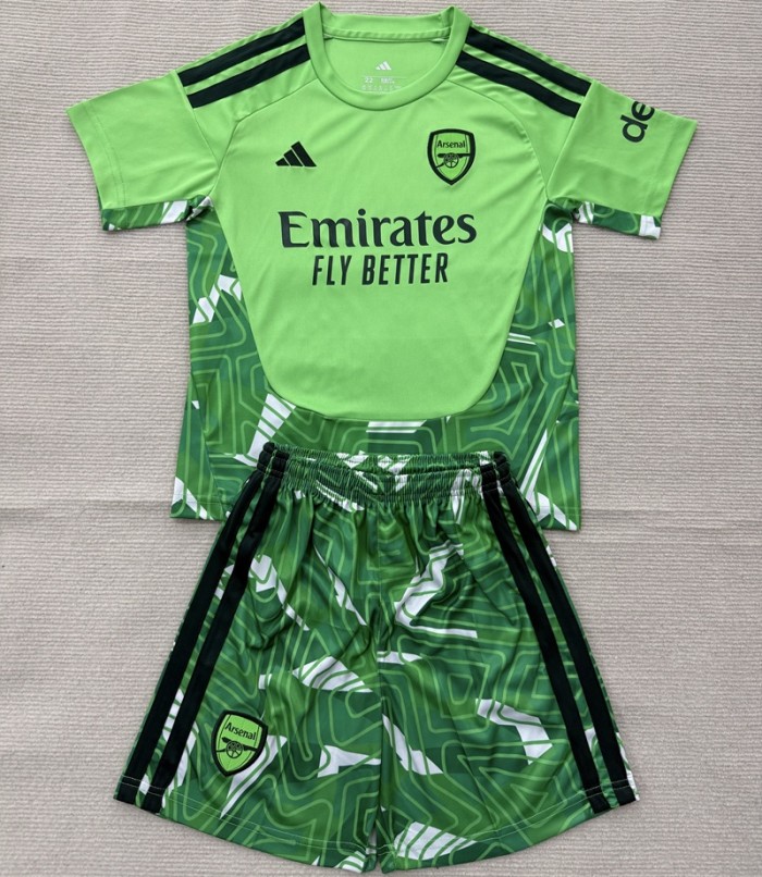 26/27 Arsenal goalkeeper Kids kit green
