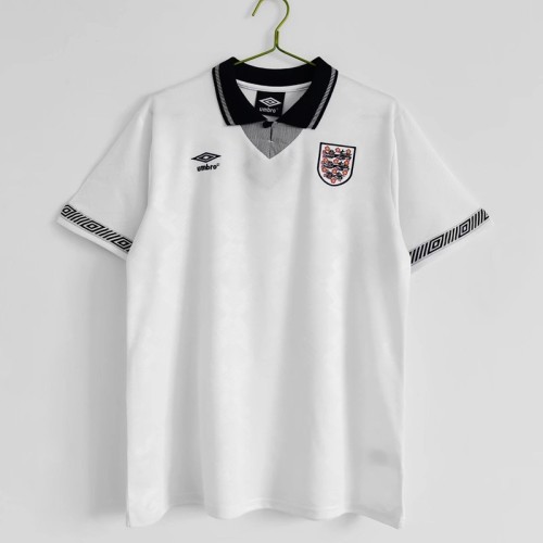 Retro 1990 England home football Jersey