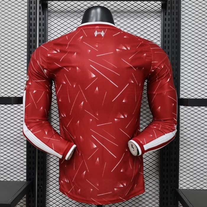 26/27 liverpool home Player Version long sleeves