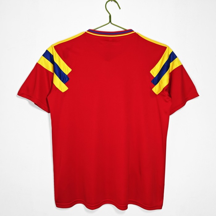 Retro 1990 Colombia Away football Jersey