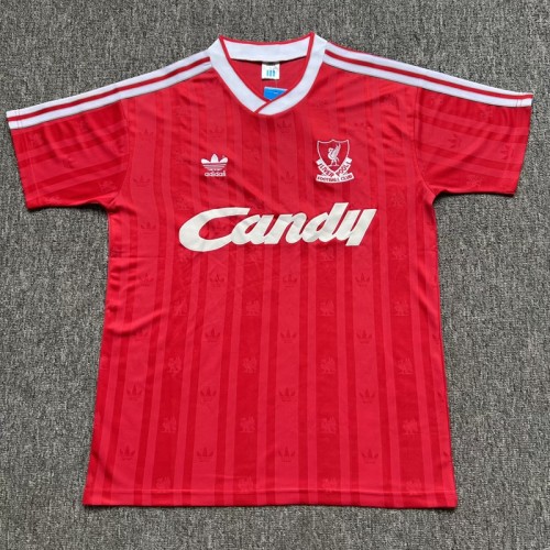 Retro 88/89 Liverpool home football Jersey