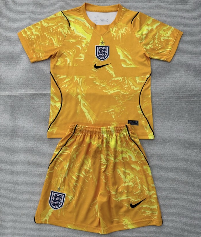 2026 England FIFA World Cup goalkeeper Adult Set Orange
