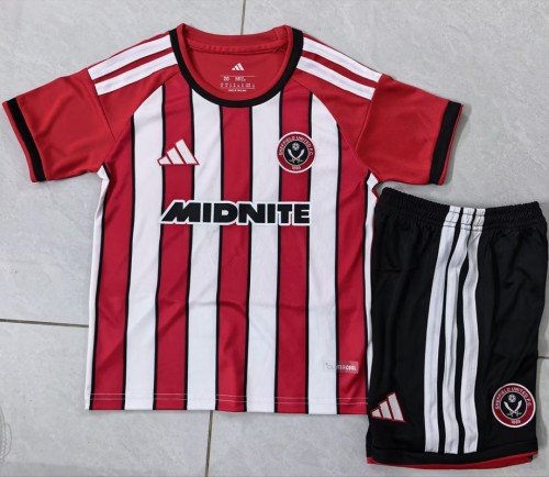 26/27 Sheffield United home kids kit