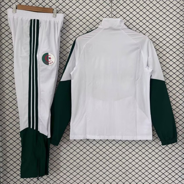26/27 Algeria Adult training suit white trench coat