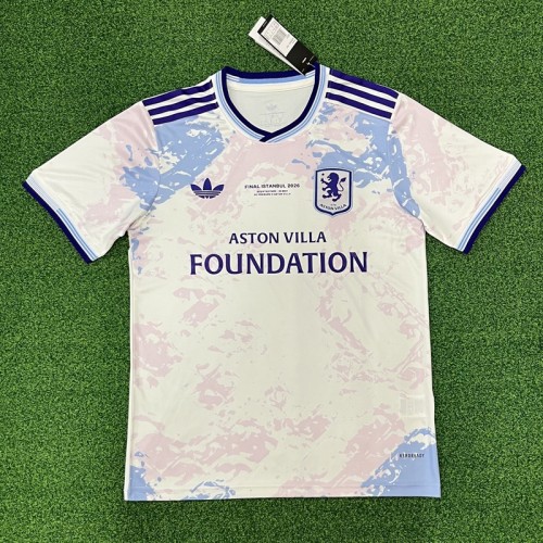 25/26 Aston Villa third football jersey champion jersey