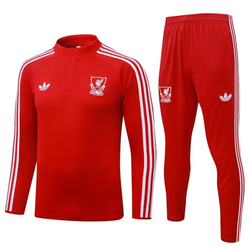 26/27 Liverpool kids training suit red