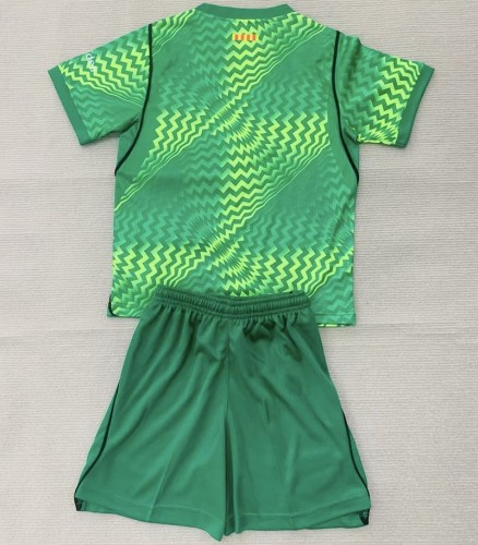 26/27 Barcelona Goalkeeper kids kit green
