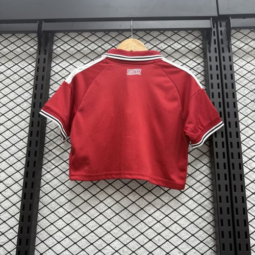 26/27 Manchester United home women's short football Jersey
