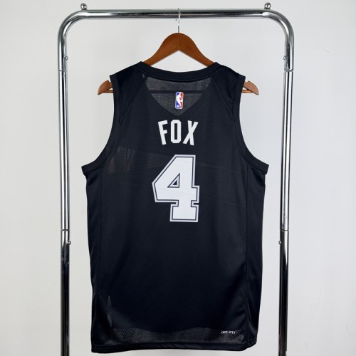 NBA San Antonio Spurs FOX #4 Basketball Jersey