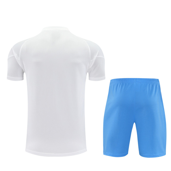 25/26 Real Madrid kids Short sleeve training suit white