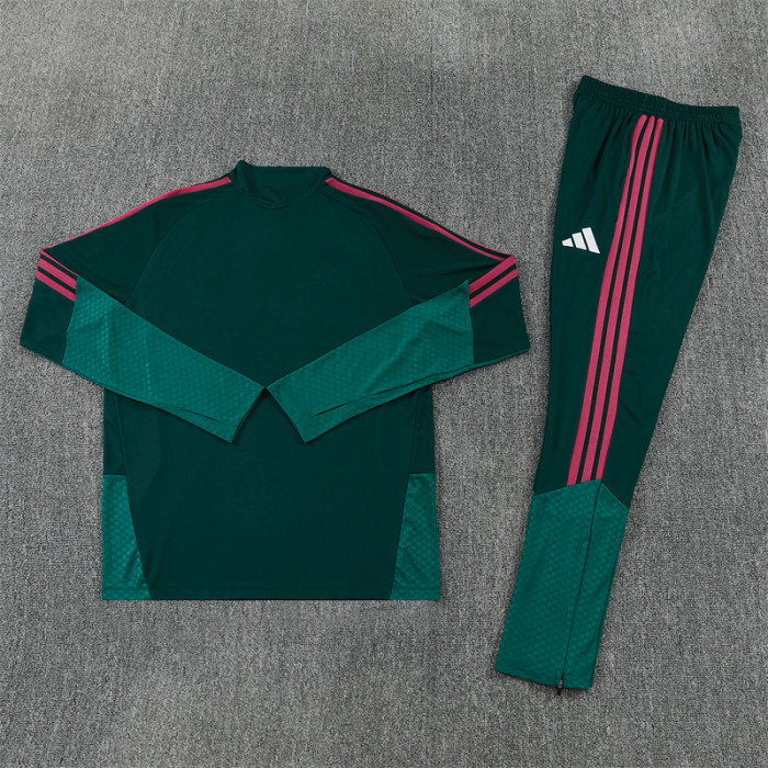 26/27 Real Madrid Adult training suit dark green