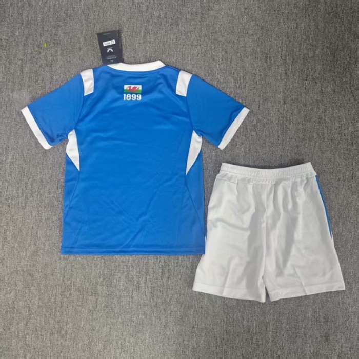 26/27 Cardiff City home kids kit