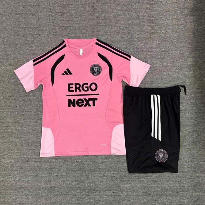 26/27 Miami kids short sleeved training suit pink