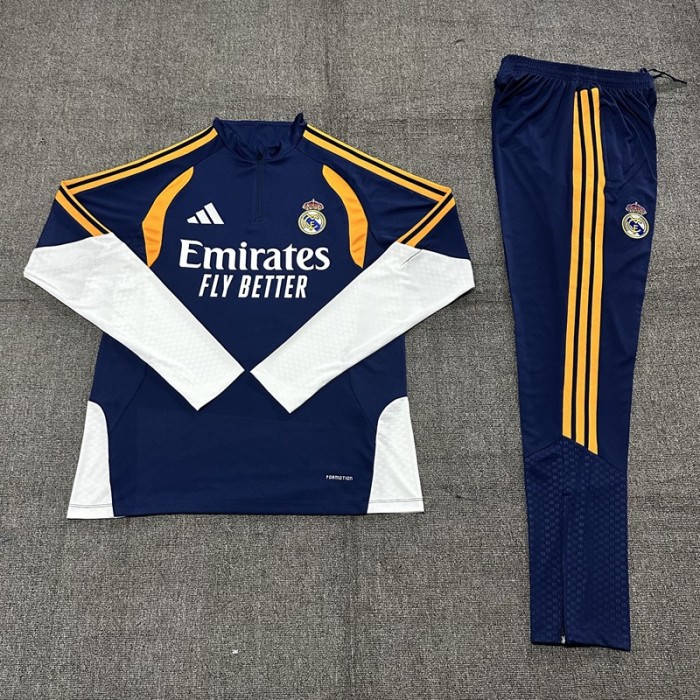 26/27 Real Madrid Kids training suit Royal Blue