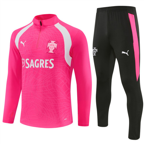 26/27 Portugal kids training suit pink