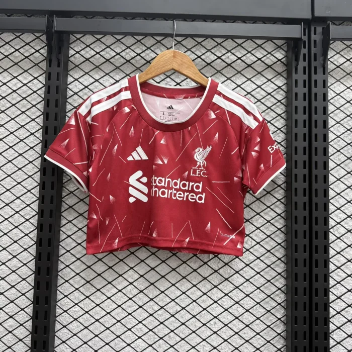26/27 Liverpool home women's short football Jersey