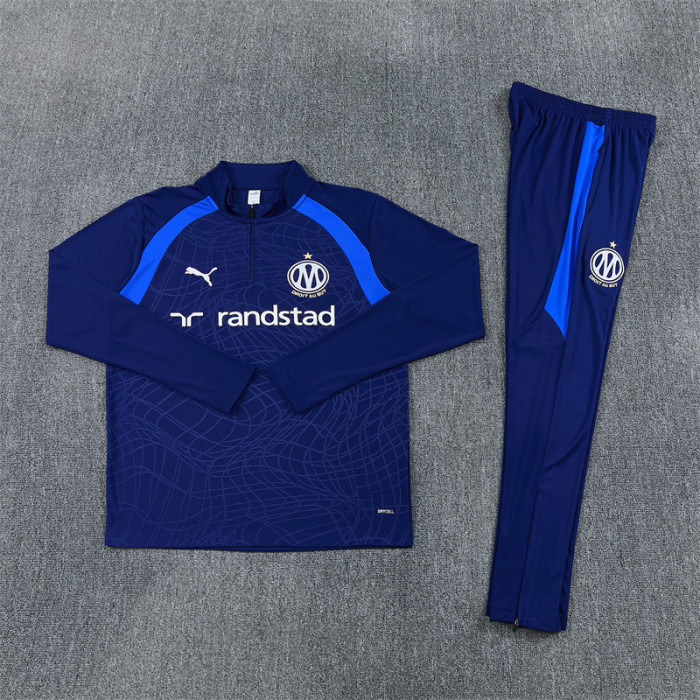 26/27 Marseille kids training suit royal blue