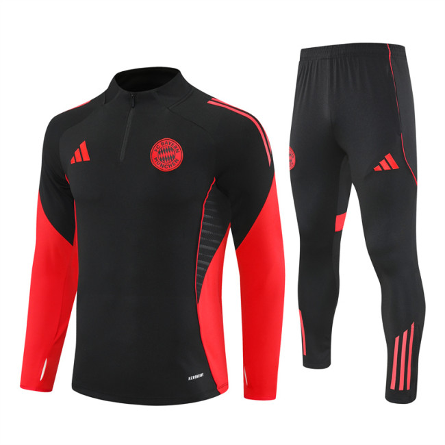 25/26 Bayern Munich Adult training suit black red