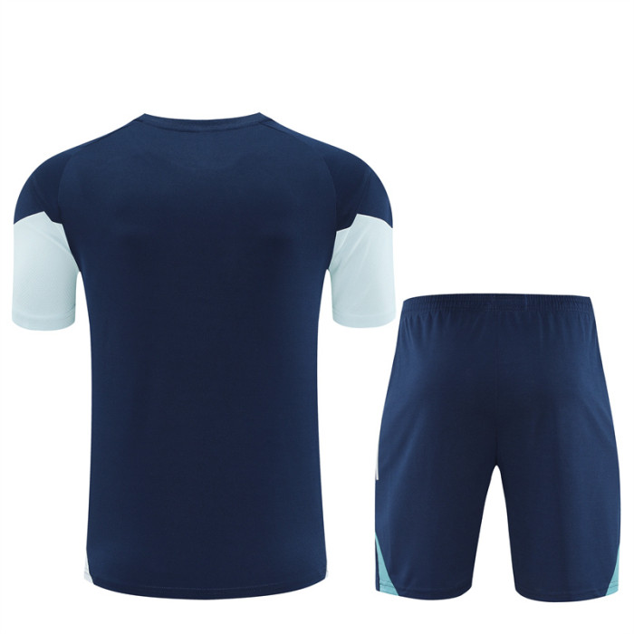 25/26 Arsenal kids Short sleeve training suit royal blue