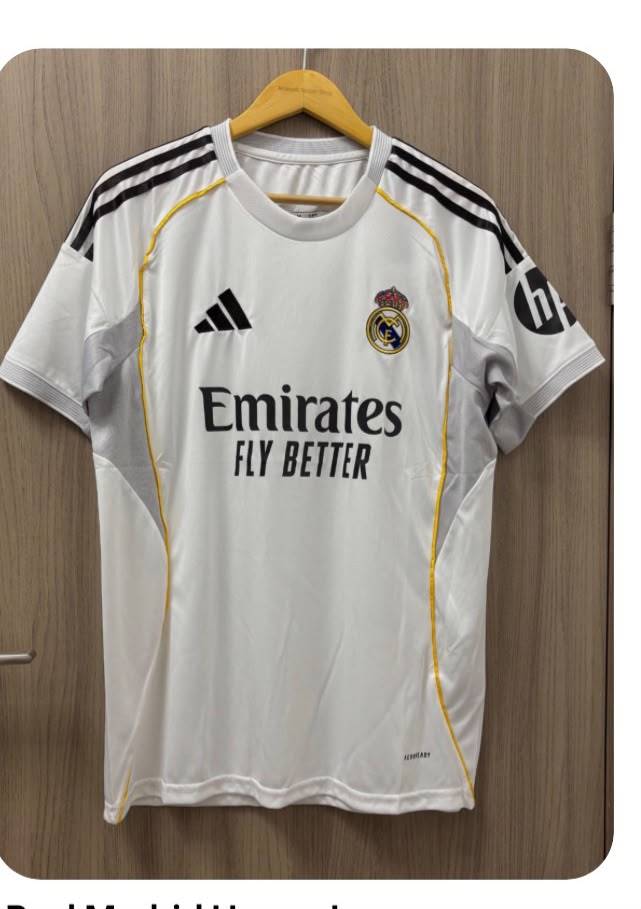 Last season's football jersey