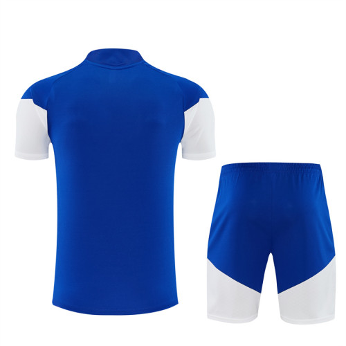 26/27 Juventus kids Short sleeve training suit blue