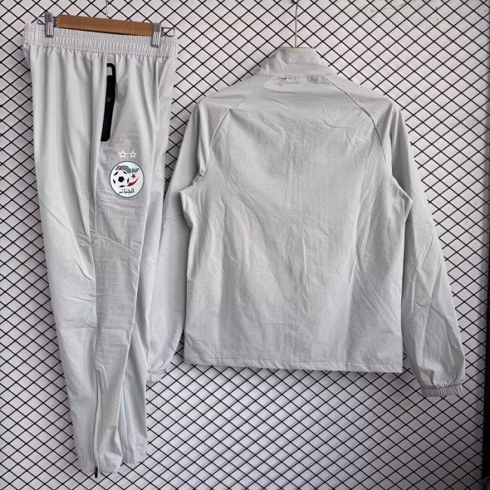 26/27 Algeria Adult training suit grey trench coat