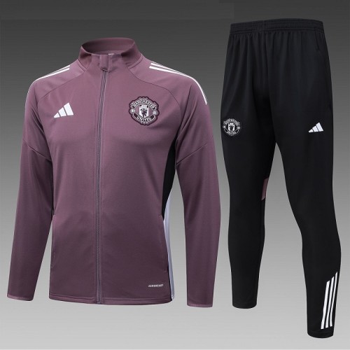 25/26 Manchester United Adult jacket purple