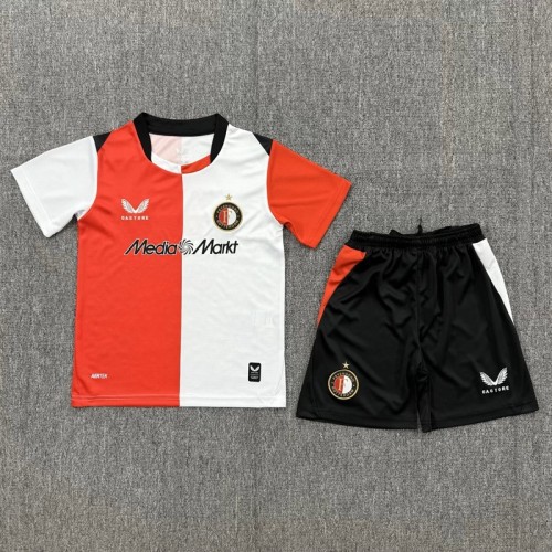 26/27 Feyenoord home kids kit
