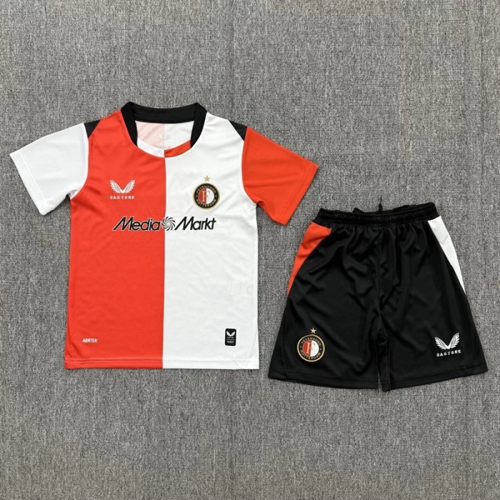 26/27 Feyenoord home kids kit