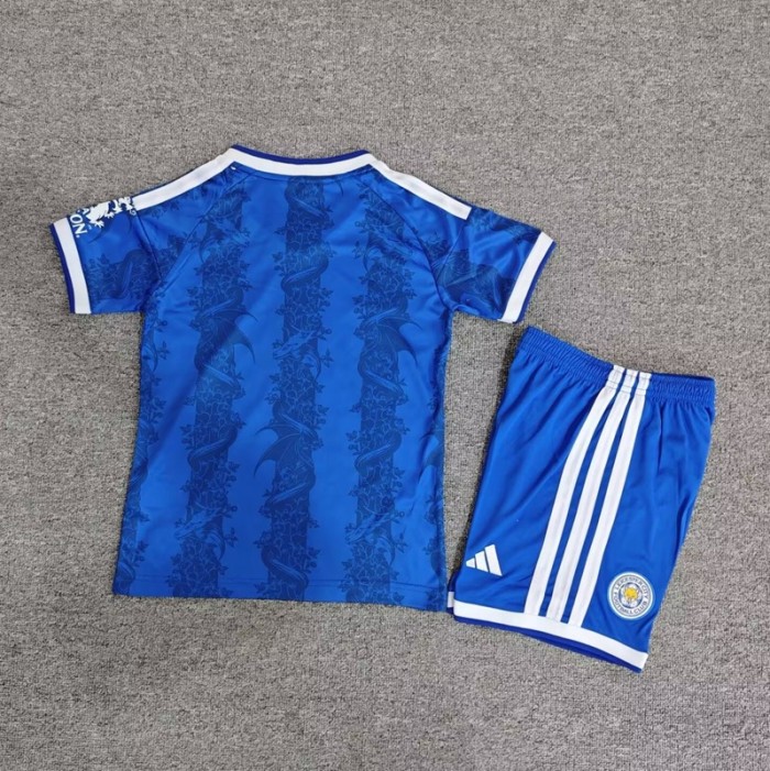 26/27 Leicester City home kids kit