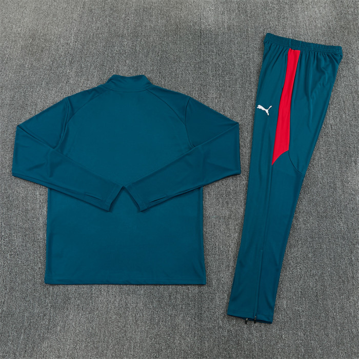 26/27 Portugal kids training suit dark green