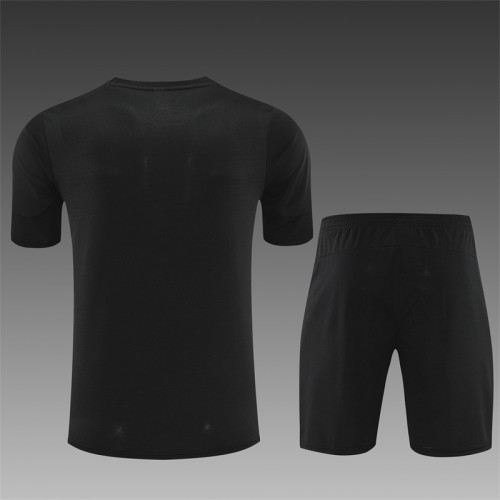 25/26 Manchester City Short sleeve training suit black