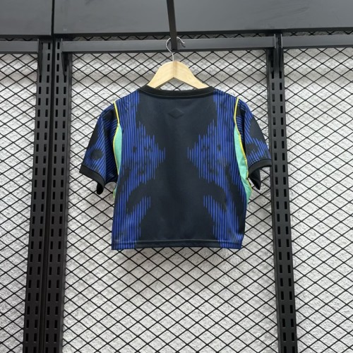 26/27 Brazil Away women's short football Jersey