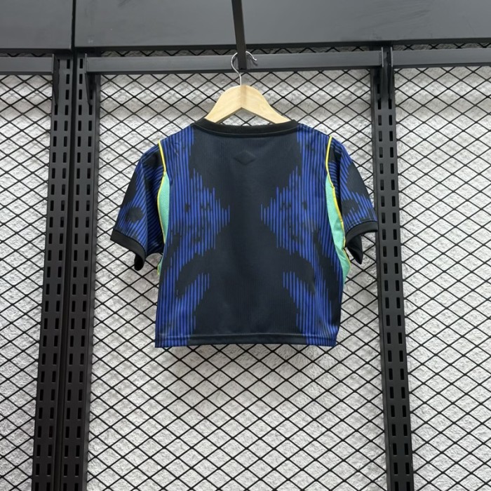 26/27 Brazil Away women's short football Jersey