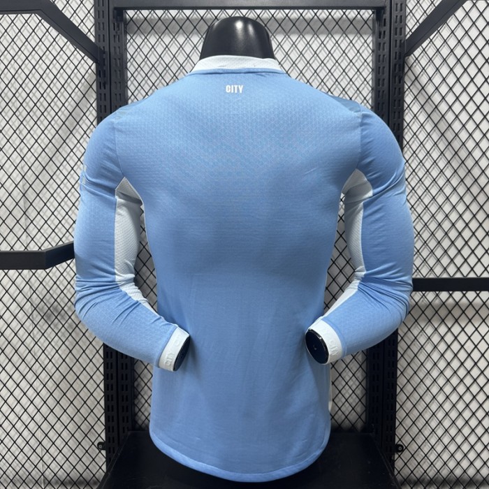26/27 Manchester City home Player version long sleeves