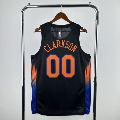 NBA New York Knicks CLARKSON #00 Basketball Jersey