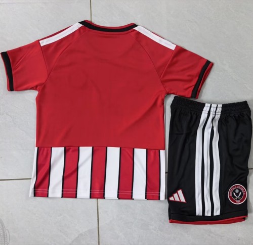 26/27 Sheffield United home kids kit