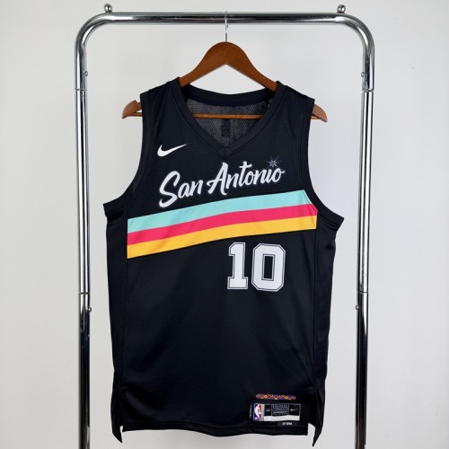 NBA San Antonio Spurs SOCHAM #10 Basketball Jersey