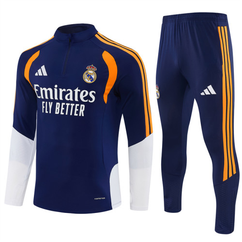 26/27 Real Madrid Kids training suit Royal Blue