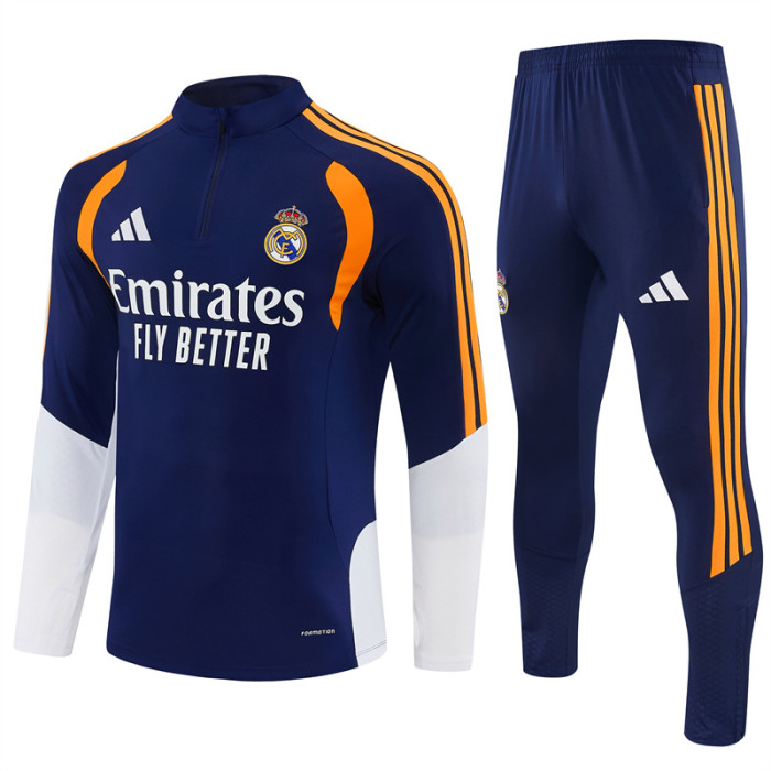 26/27 Real Madrid Kids training suit Royal Blue