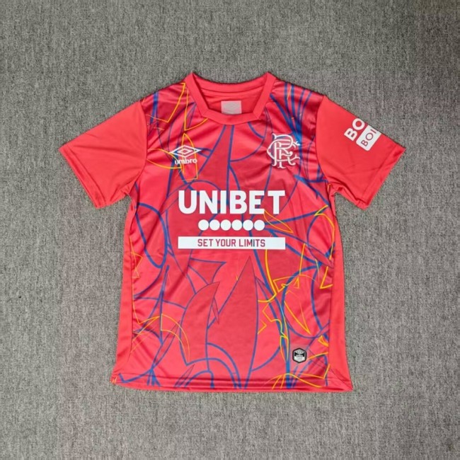26/27 Rangers goalkeeper football jersey red