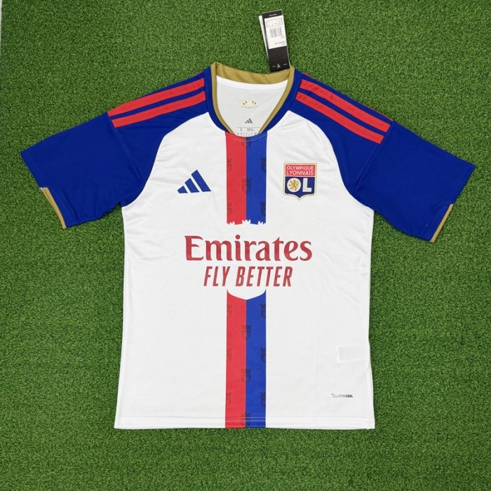 26/27 Lyon home football Jersey