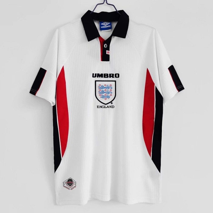 Retro 1998 England home football Jersey
