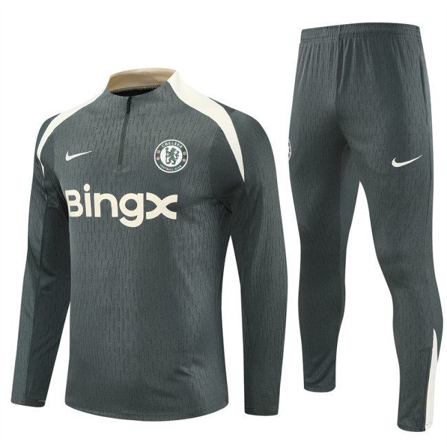25/26 Chelsea Adult training suit light Deep Green