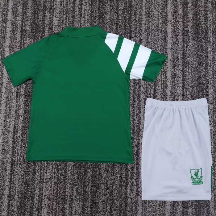Retro 91/92 liverpool Away kids kit