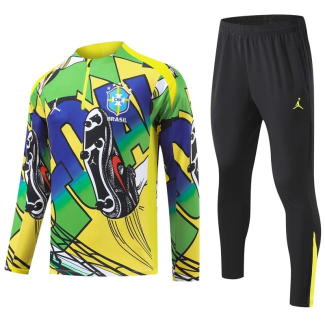 26/27 Brazil Kids training suit Graffiti version