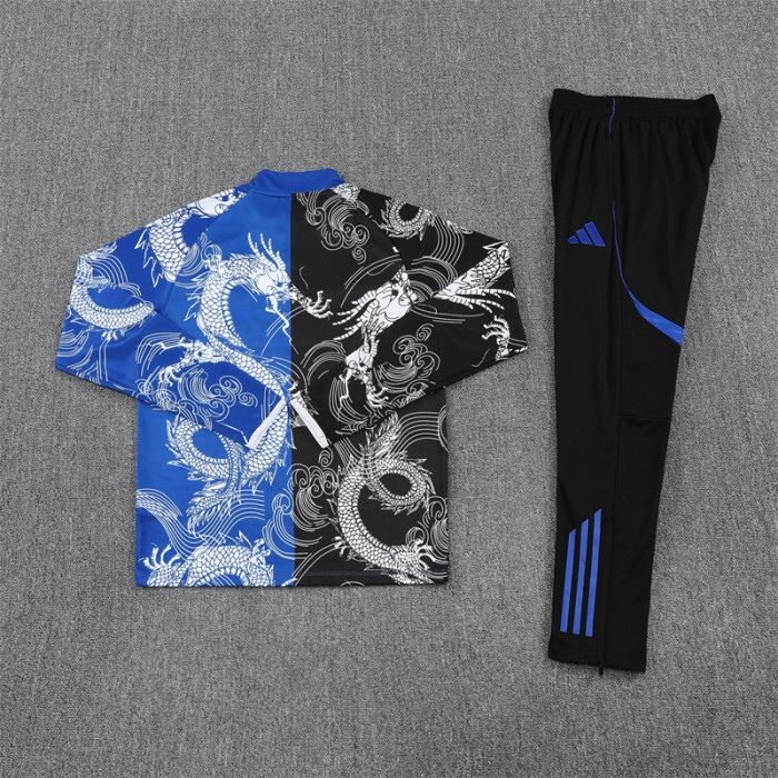 25/26 Real Madrid Adult training suit blue black