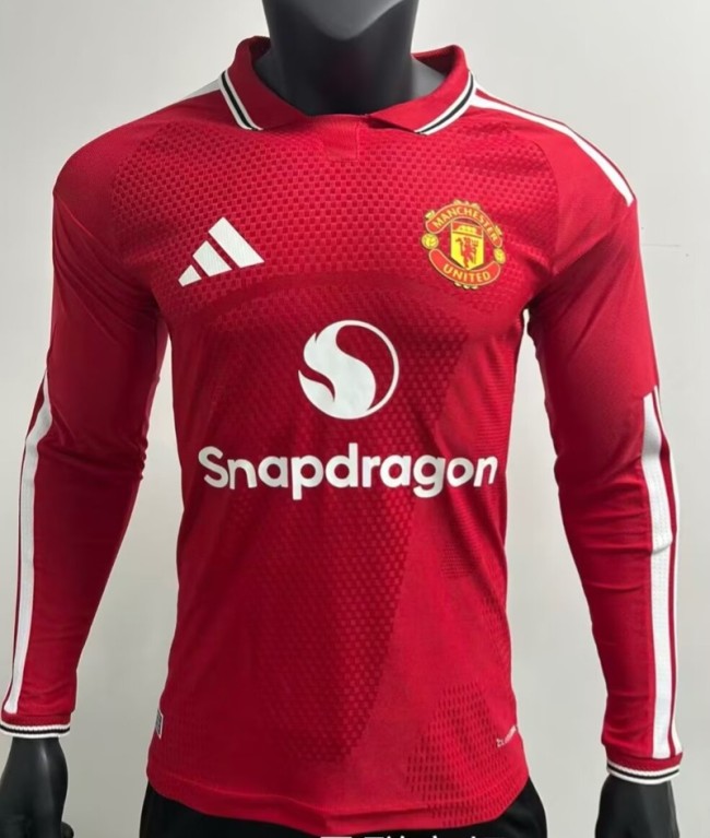 26/27 Manchester United home Player Version long sleeves