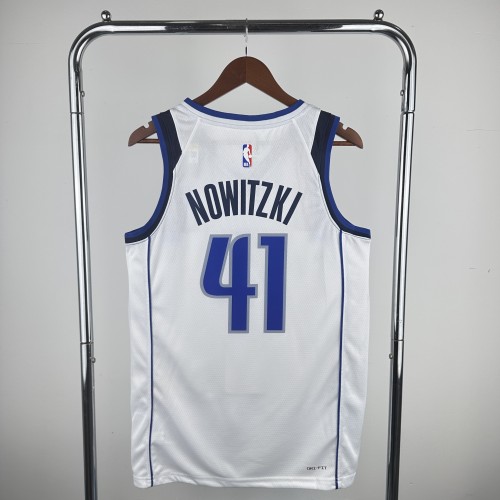 NBA Dallas Mavericks #41 NOWITZKI Basketball Jersey