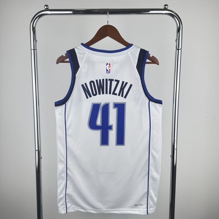 NBA Dallas Mavericks #41 NOWITZKI Basketball Jersey